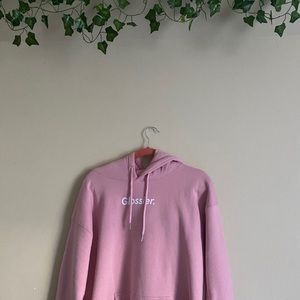 NWOT glossier hoodie